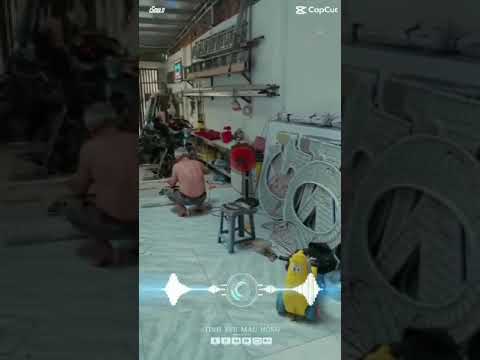 hàn chữ inox bằng máy laser