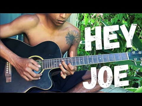 Jimi Hendrix - Hey Joe Acoustic Solo Cover