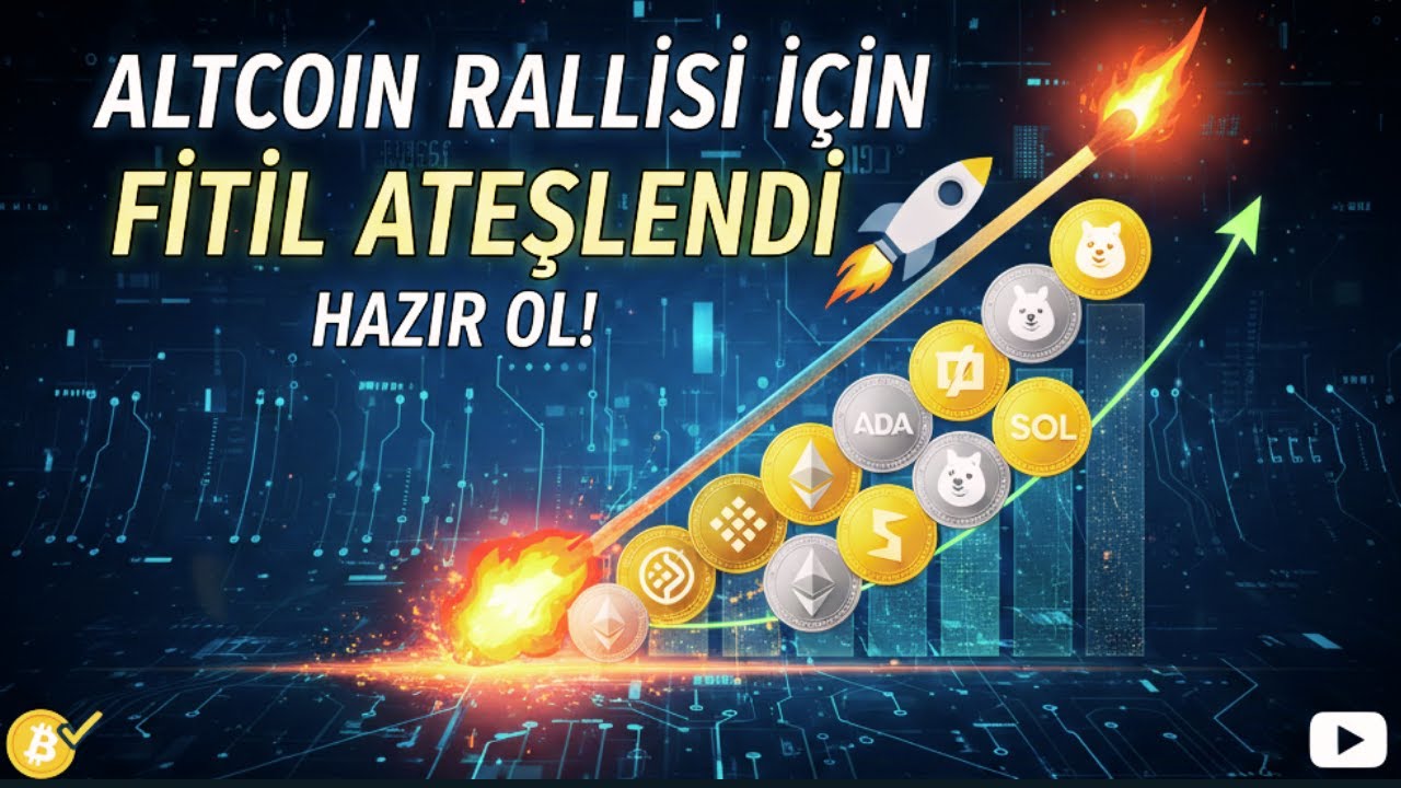Altcoın Rallisinin Fitili Ateşlendi - Yükseliş 3 Aşamalı Olacak DİKKAT..!