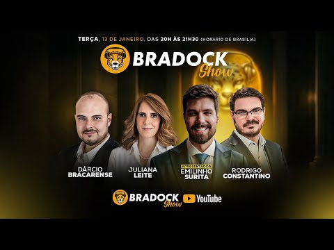Bradock Show 13/01/26 - Emilinho Surita, Constantino, Juliana Leite e Dárcio Bracarense