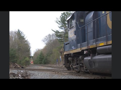 [HD] CSX B727 meets Mass Coastal MC-4 - 5/2020