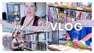 JUNE 22 VLOG | come to the library with me + keto pork carnitas with soft tortillas
