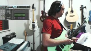 Recording the new Anderson Ponty Band CD