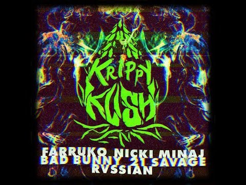 Farruko, Nicki Minaj, Bad Bunny - Krippy Kush (Remix)[Audio] ft. 21 Savage, Rvssian