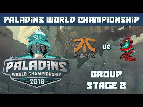 Paladins World Championship 2018: Group B - FNATIC vs. China Dream