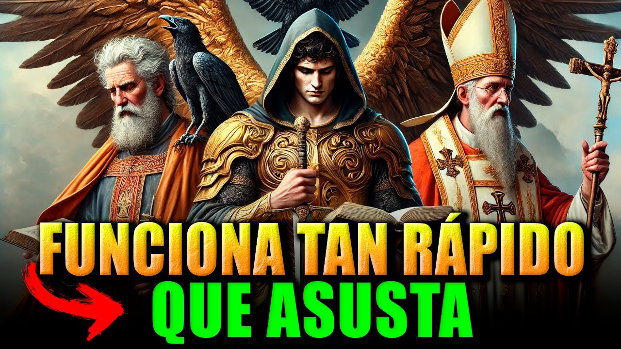 🛑ORACIÓN SAN MIGUEL, BENITO Y CIPRIANO ALEJA EL MAL Y ATRAE LA PROSPERIDAD: ¡ESCUCHA SOLO UNA VEZ!