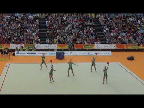 Russia 3 ball 2 rope Final EC Guadalajara 2018