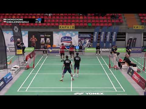 Match point - Chong / Chong vs Sobolewski / Szolc - MD, SF - Latvia Int. 2022