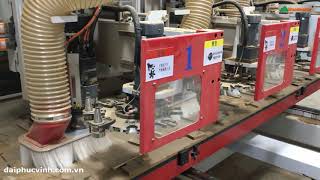 MÁY CNC 4 DAO THAY DAO TỰ ĐỘNG