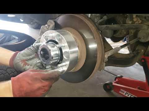 Nissan R50 Pathfinder QX4 Wheel Spacer Install