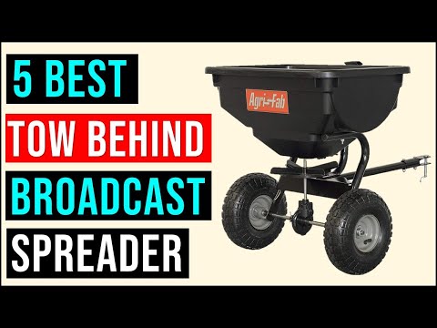 ✅Best Tow Behind Broadcast Spreader of (2024) - Top 5 : Best Pull Behind Spreader - Reviews