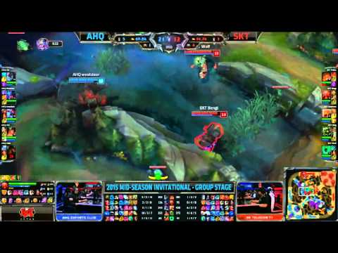 The comeback! - AHQ vs SKT - MSI 2015