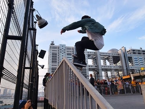 Etnies Bloodline Tour - HLNA Skatepark - Skateboarding Japan - with Ryan Sheckler Chris Joslin