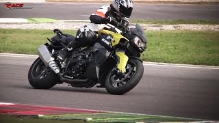 BMW K1300R - Test on track + Onboard