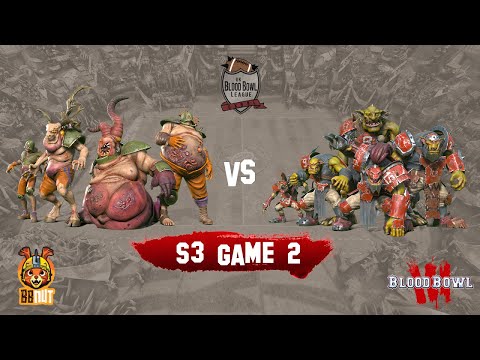 UKBBL Season 3 | Nurgle vs Orcs | Blood Bowl 3 Game 2 Gameplay After First Win