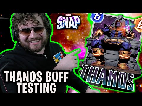 THANOS REWORK TESTING LIVE - SNAPPING FOOLS IN MARVEL SNAP