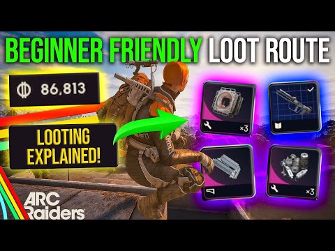 BEST Beginner PvE Loot Route in ARC Raiders! Safe, Easy & Profitable (Blueprint Spots & Rare Loot!)