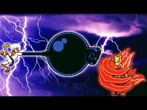 Luffy G5 V2 OP VS Naruto Baryon Mode V3.2 in Jump Force Mugen