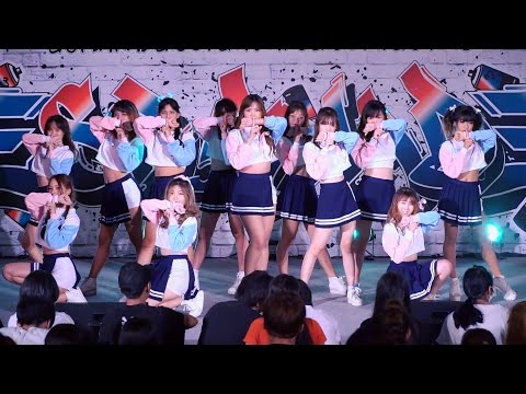 160828 Bubble Ranger cover WJSN (Cosmic Girls)(우주소녀) - MoMoMo + Secret(비밀이야) @ Esplanade#3 (Au)