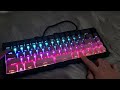 Chic Split And Unstoppable ️ Fyp Foryou Zornher Keyboard Split Pink Black Cool Trend