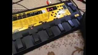 Video thumbnail for Boss ME8B bass multi effects pedal demo - Synth features by Gearfacts