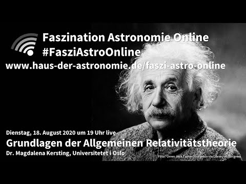 Fundamentals of General Relativity - Magdalena Kersting at #FasziAstroOnline