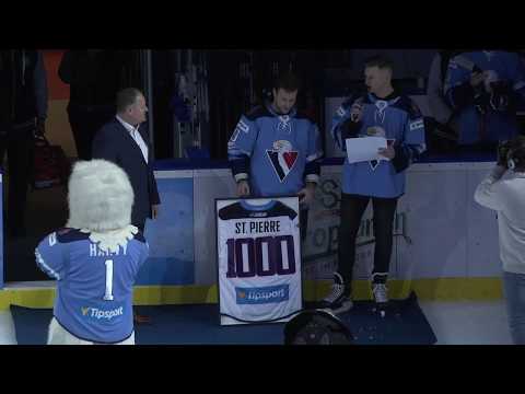 48. kolo 1000 zápas Martina St.Pierra v kariére