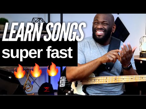 3 Tips on How To Learn Songs Quickly! Super Fast Bass Line Transcription
