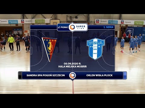 1. seria Sandra Spa Pogoń Szczecin - Orlen Wisła Płock [26:24]