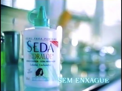 Seda Hidraloe Creme para Pentear Nova Formula "Straw" 30s - Brazil, 2000