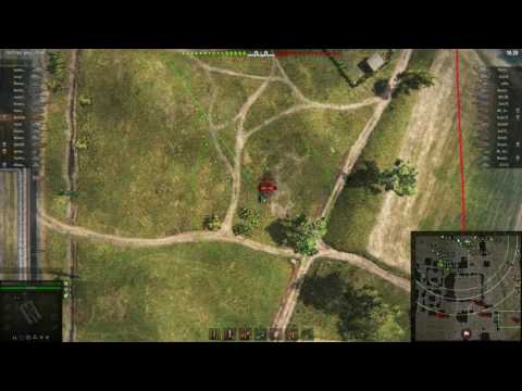 world of tanks GW E 100 shot Obj140 full hp :D
