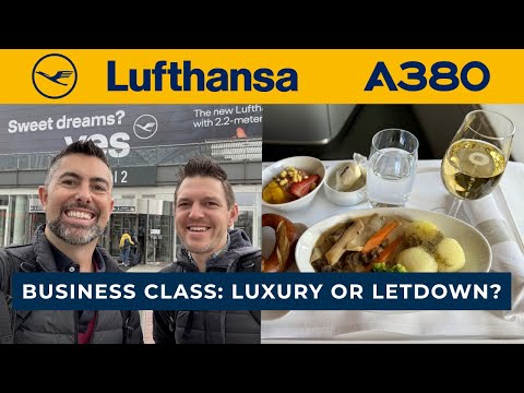 LUFTHANSA A380 BUSINESS CLASS: Luxury or Letdown?