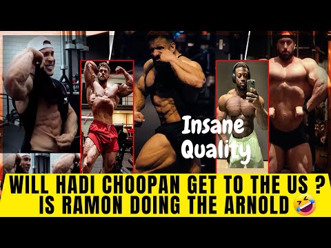Will Hadi Choopan get to the U.S.+ Ramon looks Show ready 😂Leandro starts prep + Stephane blowing up