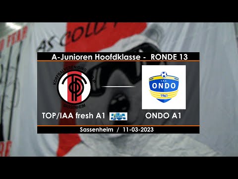 TOP/IAA fresh A1 tegen C.K.V. ONDO A1 op zaterdag 11 maart 2023 om 17:00