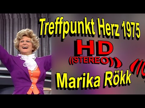 Peter Alexander & Marika Rökk 1975 Treffpunkt Herz 4:3 HD Stereo