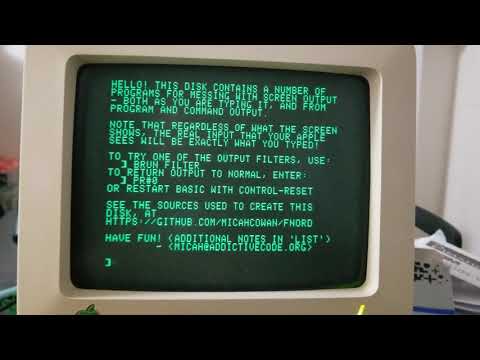 Fnord on Apple //c (shorter)
