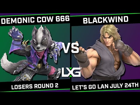 Demonic Cow 666 (Wolf) vs Blackwind (Ryu/Ken) - LXG Let's Go LAN July 24th