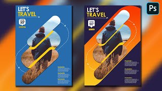 Travel Flyer Design in Photoshop | Flyer Design in Photoshop