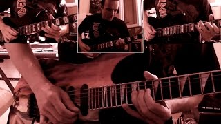 Iron Maiden - The Red And The Black guitar cover with tabs !