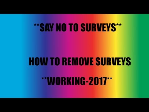How to Bypass Surveys For FREE 2017 (Doesn't work check description)