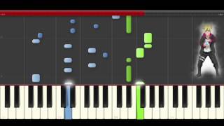 Boruto Next Generations Ending piano ボルト Dreamy Journey The Peggies sheet app