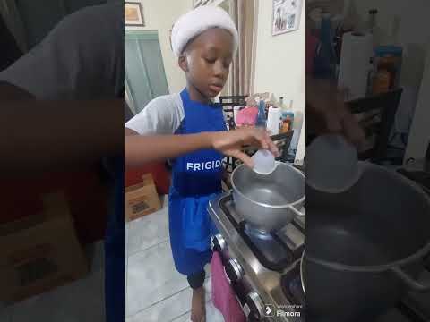 Barbados National Dish -Flying Fish and Cou Cou