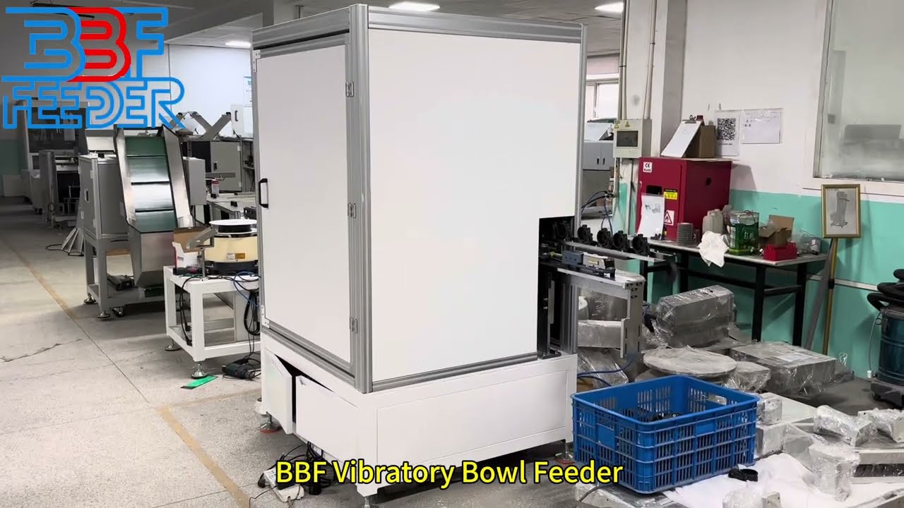 Automotive Plastic Parts Vibratory Bowl Feeder CE Custom Precision Stainless Steel