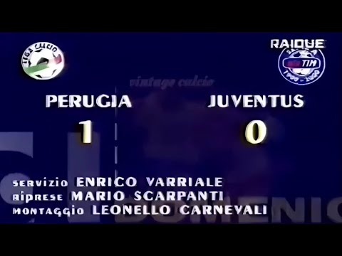 Perugia-Juventus 1:0, 1999/00 - Domenica Sportiva (Alessandro Calori)