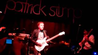 Patrick Stump "Allie" -Live at The Trocadero 4/8/11