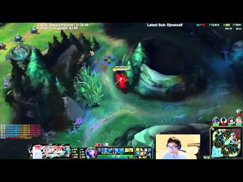 Doublelift - Fail Ashe Arrow - When you click bottom right of screen but click Minimap