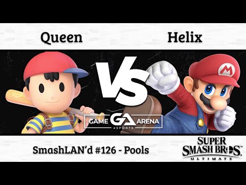SmashLAN'd 126: Queen (Ness) vs. Helix (Mario) - Pools