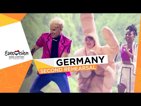 Jendrik - I Don't Feel Hate - Second Rehearsal - Germany 🇩🇪 - Eurovision 2021