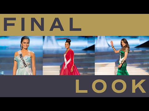 61st MISS UNIVERSE (2012) - FINAL LOOK | Miss Universe