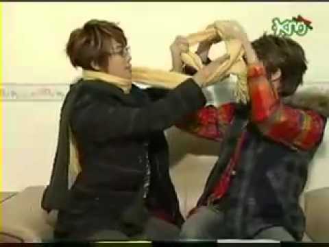 SS501 Park Jung Min Bullying Kim Hyung Jun kekeke~ (Tom & Jerry Moments)